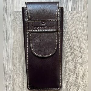 MeisterSinger Brown Leather Watch Case - 1 of 2